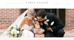 Desktop Screenshot of carlyfuller.com